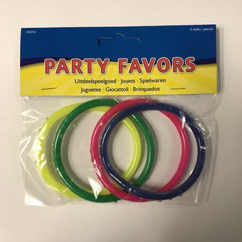 Bộ 4 V&ograve;ng Tay Trẻ Em M&agrave;u Sắc Rực Rỡ (12 g&oacute;i)