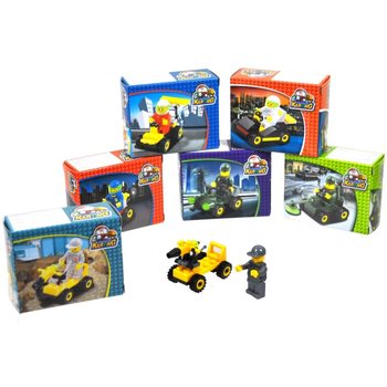 Bộ Đồ Chơi Lắp R&aacute;p Khối BRICKS Xe Hơi (9 M&oacute;n)