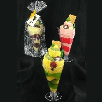 Khăn Lau H&igrave;nh Kem Sorbet (2 m&oacute;n)
