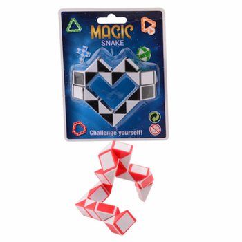 Đồ Chơi Rắn Ma Thuật MAGIC SNAKE - Khối Rubik Rắn 3D Vỉ (24 cái)
