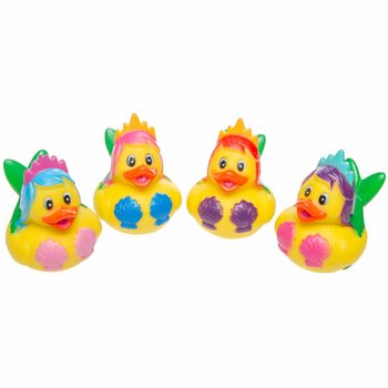 Bộ Vịt Thả Bồn Tắm N&agrave;ng Ti&ecirc;n C&aacute; - 5x5 Cm. (4 con)