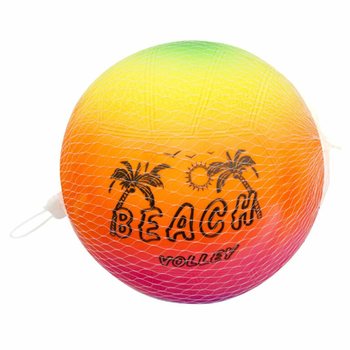 B&Oacute;NG CHUYỀN B&Atilde;I BIỂN, 23 CM - M&Agrave;U CẦU VỒNG (10 quả)