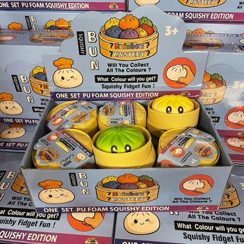 RAGE - Squishy Bun Dumplings LỚN - ONE SET PU FOAM SQUISHY EDITION (12 cái)