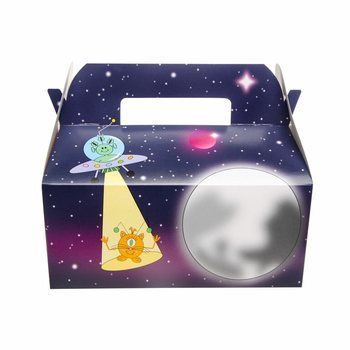Hộp Đựng Khẩu Phần Ăn Trẻ Em Chủ Đề Vũ Trụ / Space - 22.5 x 12 x 9.5 cm (24 c&aacute;i)