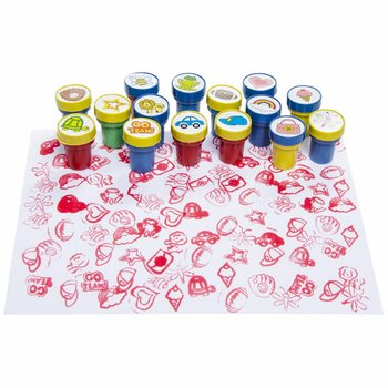 BỘ CON DẤU MIX TRONG KỆ TRƯNG B&Agrave;Y (60 chiếc)