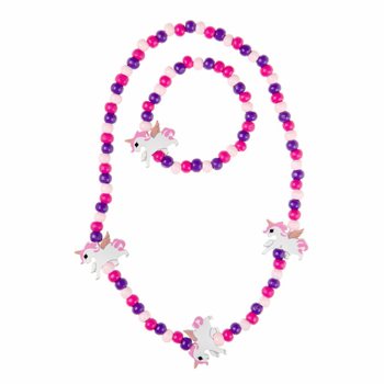 Bộ V&ograve;ng Cổ v&agrave; V&ograve;ng Tay Gỗ H&igrave;nh Kỳ L&acirc;n Cho B&eacute; (Set 48 c&aacute;i)