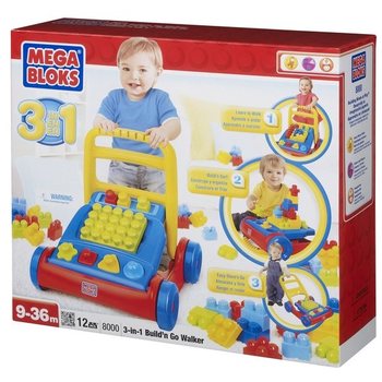Xe tập đi 3-trong-1 MEGA BLOKS Build'n Go Walker - 8000