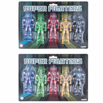 SUPER FIGHTERS - Bộ 5 M&ocirc; H&igrave;nh H&agrave;nh Động (6 bộ)