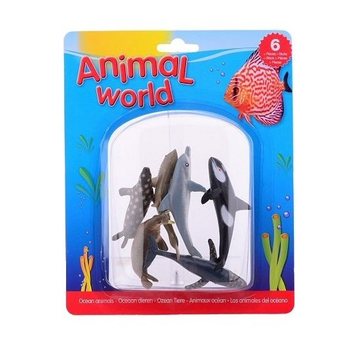 Bộ Đồ Chơi M&ocirc; H&igrave;nh Động Vật Vỉ Treo (7 m&oacute;n) - Gi&aacute; Sỉ