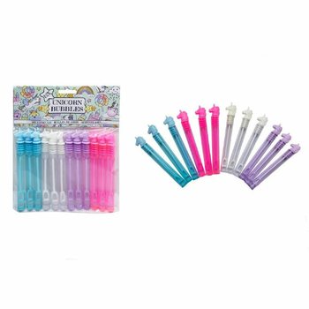 Que thổi bong b&oacute;ng Unicorn nhiều m&agrave;u (G&oacute;i 12 c&acirc;y)
