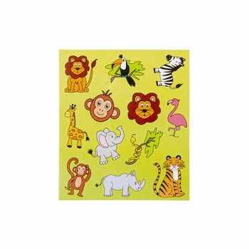 Nh&atilde;n D&aacute;n Vui Nhộn &ndash; Mẫu: Động Vật Rừng Xanh (120 tấm)
