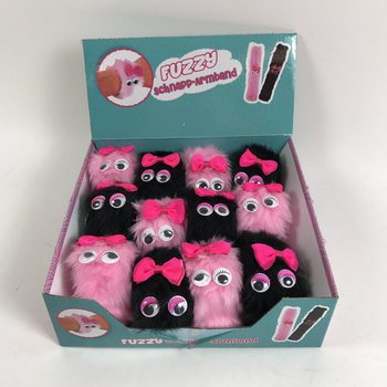 VÒNG TAY LÔNG XÙ FUZZY SNAP / VÒNG TAY VỖ (12 chiếc)