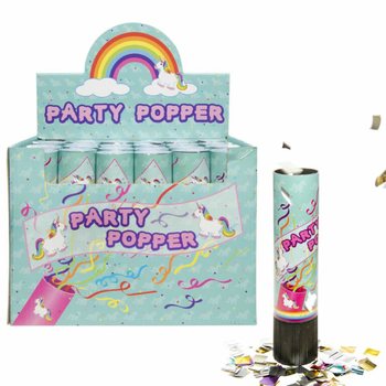 ỐNG PHÁO GIẤY CONFETTI - KỲ LÂN - TRONG KHAY TRƯNG BÀY (48 cái)