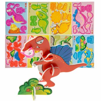 Tranh ghép hình 3D Khủng long (48 chiếc)