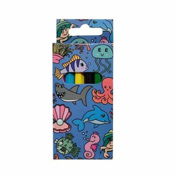Bộ B&uacute;t Ch&igrave; M&agrave;u 6 C&acirc;y - Chủ Đề Động Vật Biển (24 bộ)