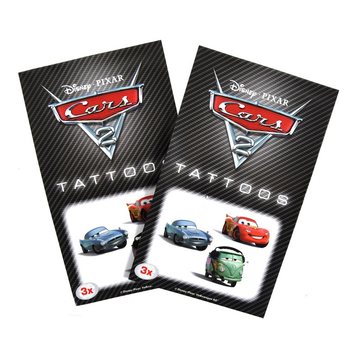 Bộ 3 Hình Xăm Tạm Thời Trẻ Em Disney Cars 2 (50 gói)