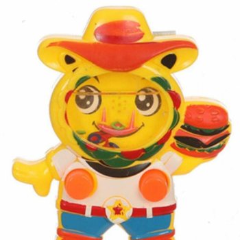 Tr&ograve; chơi nước: Cao bồi v&agrave; Hamburger (24 c&aacute;i)