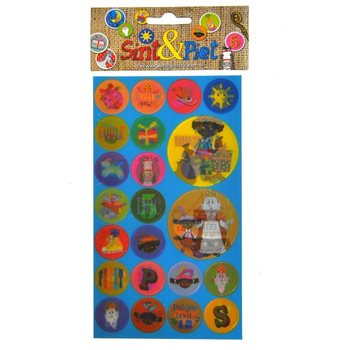 2 TỜ NH&Atilde;N D&Aacute;N ĐỘNG TH&Aacute;NH NICHOLAS & PIET (11 c&aacute;i)