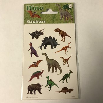 TỜ HÌNH DÁN: KHỦNG LONG, Kích thước 16 x 9 cm (10 cái)
