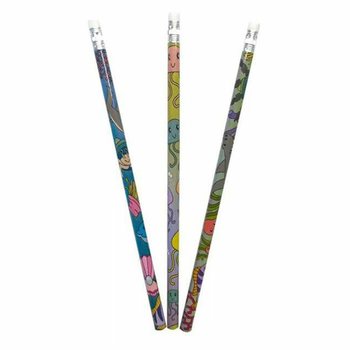 Bút chì Động vật Biển có Gôm (12 cây)