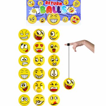 K$$ trưng b&agrave;y b&oacute;ng xốp Smiley Return (24 c&aacute;i)