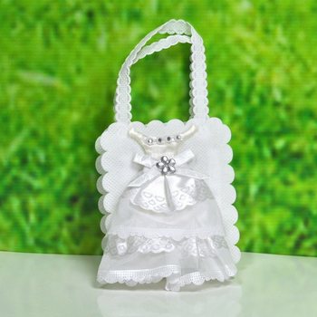 Túi Đựng Quà Cưới - Thiết Kế Váy Cưới (12 cái)