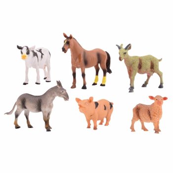 ANIMAL WORLD - BỘ ĐỒ CHƠI 6 M&Ocirc; H&Igrave;NH ĐỘNG VẬT TRANG TRẠI (1 Bộ)