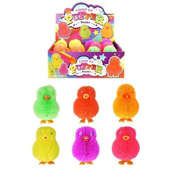 VỊT PUFFER PHÁT SÁNG TRONG HỘP TRƯNG BÀY (12 cái)