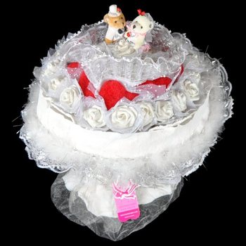 B&Oacute; HOA CƯỚI GẤU LỚN