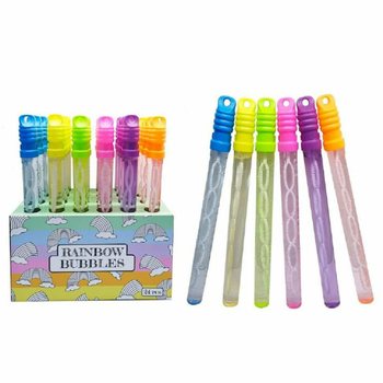 Gậy Thổi Bong B&oacute;ng Cầu Vồng Lớn - Trong Hộp Trưng B&agrave;y (24 c&aacute;i)