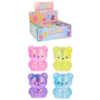 ĐỒ CHƠI BÓP DẺO HÌNH GẤU - NHÂN ĐƯỜNG SUGAR - NHIỀU MÀU KÈM HỘP TRƯNG BÀY (12 Cái)