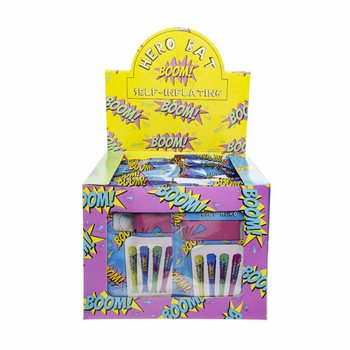 Gậy Bơm Hơi Tự Động - Si&ecirc;u Anh H&ugrave;ng BOOM! - 49x13cm - Hộp Trưng B&agrave;y (48 c&aacute;i)