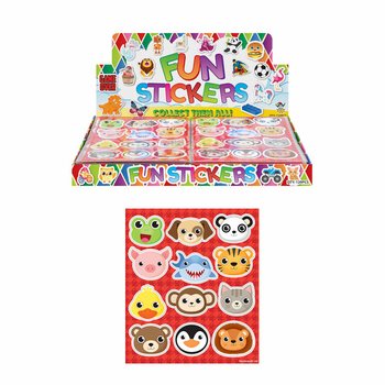 NHÃN DÁN FUN STICKERS - MẪU: ĐỘNG VẬT (120 cái)