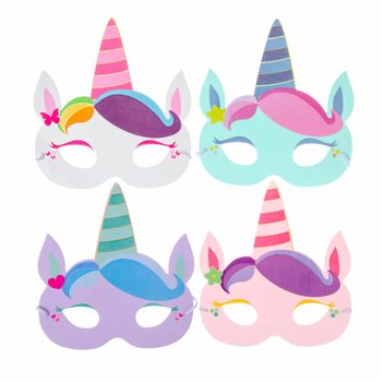 Bộ Mặt Nạ Xốp Unicorn (48 chiếc)