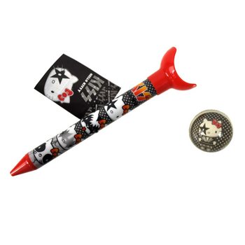 HELLO KITTY - B&Uacute;T BI V&Agrave; B&Oacute;NG NẢY 2 TRONG 1 - ĐỎ (24 c&acirc;y)