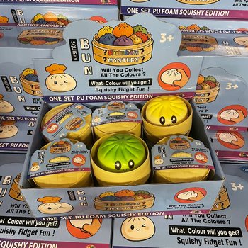 RAGE - Squishy Bun Dumplings LỚN - ONE SET PU FOAM SQUISHY EDITION (12 c&aacute;i)