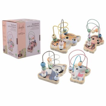 JOUECO® Đồ chơi luồn hạt hình động vật - Từ 12 tháng