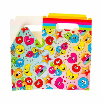 Hộp Đựng Thức Ăn / Hộp Qu&agrave; Tặng Smiley 14x10x17 Cm (12 C&aacute;i)