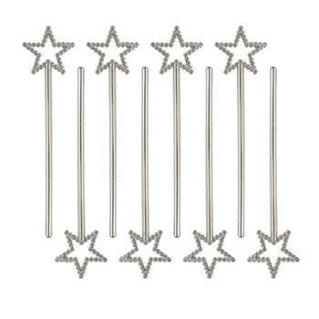 Gậy phép thuật ngôi sao, 17 cm (1 gói 8 cái)
