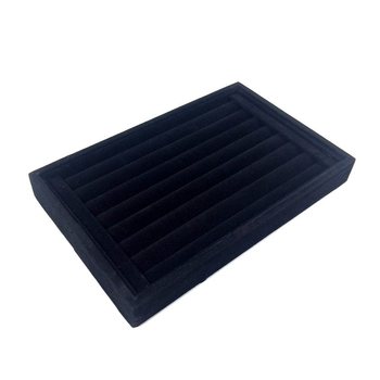 KHAY TRƯNG B&Agrave;Y NHẪN NHUNG 22.5x14.5cm (1 c&aacute;i)