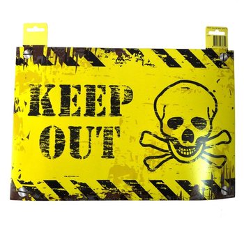 BIỂN TRANG TR&Iacute; CỬA - "DANGER" / "KEEP OUT" (12 c&aacute;i)