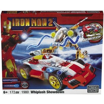 Bộ Đồ Chơi Lắp Ráp MEGA BLOKS Iron Man 2 Whiplash Showdown - 1980