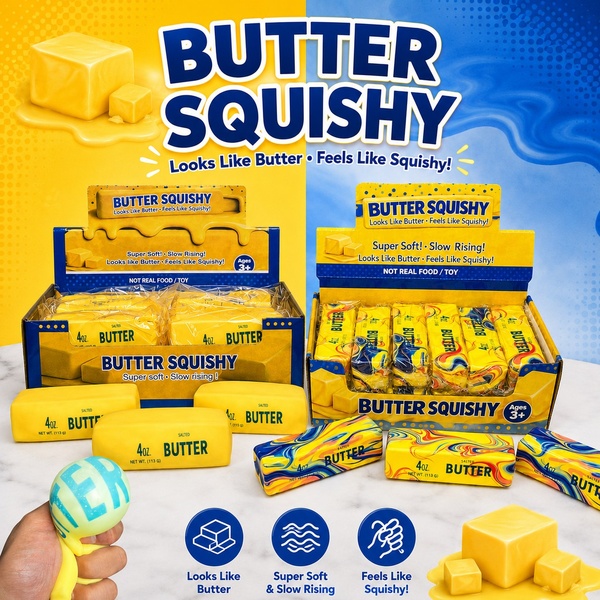 RAGE - Squishy Bơ Butter Squishy - Đồ Chơi Bóp Nắn