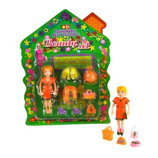 Bộ b&uacute;p b&ecirc; nhỏ k&egrave;m vỉ treo (6 c&aacute;i)