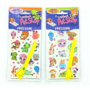H&igrave;nh d&aacute;n c&agrave; / Decal chuyển nhiệt Littlest Pet Shop (24 chiếc)