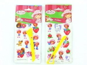 Hình Dán Chà / Sticker Chuyển Nhiệt Strawberry Shortcake (24 chiếc)