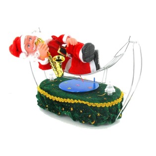 &Ocirc;NG GI&Agrave; NOEL VỚI K&Egrave;N SAXOPHONE TR&Ecirc;N V&Otilde;NG (2 c&aacute;i)