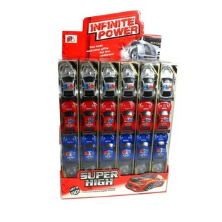 Bộ 4 Xe Cảnh Sát Trong Ống (24 bộ)