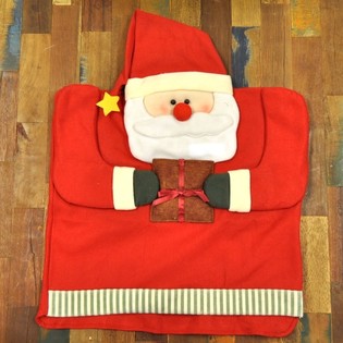 VỎ BỌC GHẾ &Ocirc;NG GI&Agrave; NOEL SANG TRỌNG (4 chiếc)