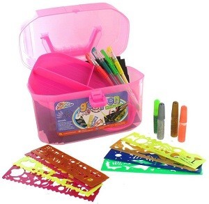Hộp Vali Đồ Chơi Thủ Công - Bút Gel & Dụng Cụ Sáng Tạo